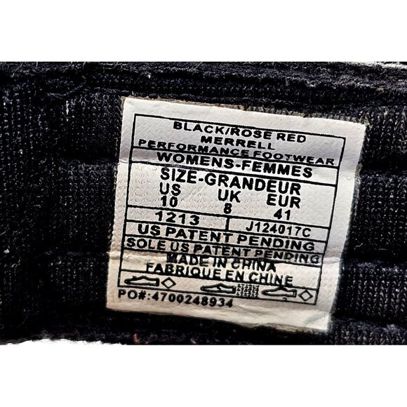 Merrell Women's Black Red Convertible Hiking Sport Sandals Sz 10 2838 - Picture 8 of 15